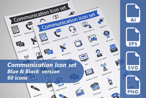 Enhance Your Design Projects with the Communication Icon Set