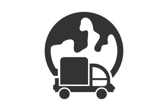 Enhance Your Designs with Worldwide Delivery Icon