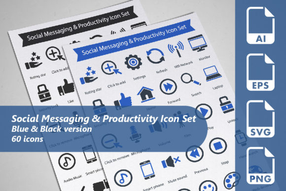 Enhance Your Projects with Social Messaging Icons