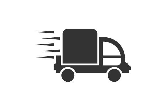 Fast Delivery Icon and Beautiful Glyph Icon: Enhancing Your Design Projects