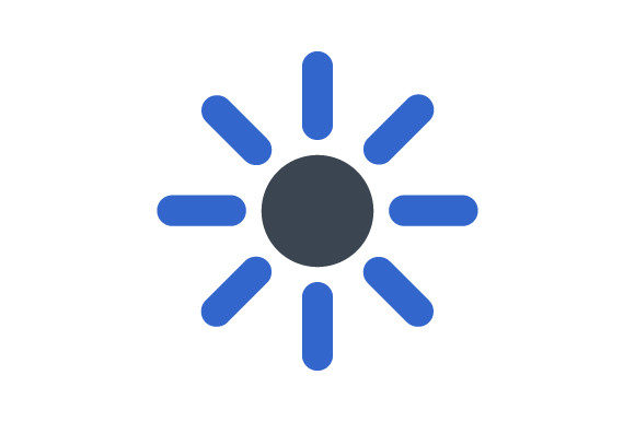 Illuminate Your Designs with the Brightness, Light, Sun Icon